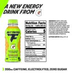 Fast Twitch Energy drink from Gatorade, Glacier Freeze, 12oz Bottles, (12 Pack), 200mg Caffeine, Zero Sugar, Electrolytes - Image 2